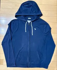 Abercrombie & Fitch アバクロ パーカー ネイビー Sサイズ