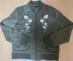 レディース M 春服 スカジャン 刺繍 ジャケット ジャンパー y2k