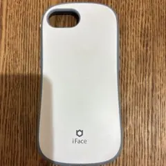 iFace MagSafe対応　iPhone16eケース　パステルブルーホワイト