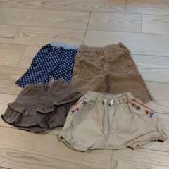 子供用ボトムス4点セット 80〜90cm