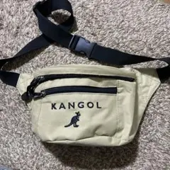KANGOL ウエストポーチ　ベージュのサムネイル