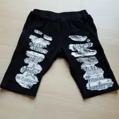 ヒスミニ ダメージハーフパンツ