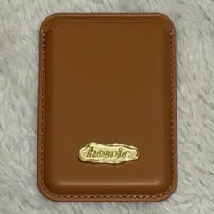 カードケース マグネット 磁石 ブラウン 韓国 iPhone アクセサリー