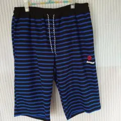 Lotto　ハーフパンツ　4L　未着品◎　ボーダー　速乾　ロットのサムネイル