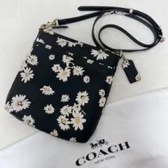未使用品 COACH カーゴトート26花柄トートバッグ ショルダーストラップ