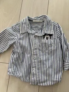 Baby GAP Disney ミッキー ストライプシャツ 70-80