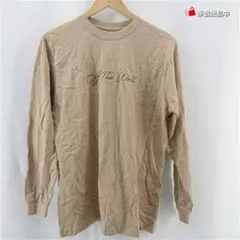 VANS Off The Wall 長袖 Tシャツ ベージュ系 Sサイズ メンズ