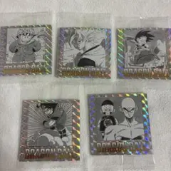 ドラゴンボール40周年ウエハースシール５枚セット