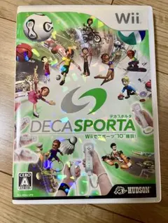 Wiiソフト　DECA SPORTA デカスポルタWiiでスポーツ“10”種目!