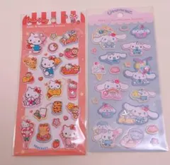 ジュエルマシュマロステッカー　シナモン　キティ　2種類セット