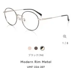 JINS ModernRimMetal ブラック