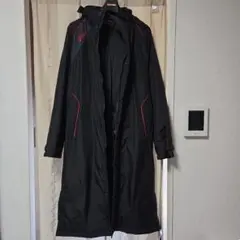 asics アシックス ベンチコート ブラック Lサイズ メンズ