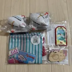 JAL 日本航空 비매품 オリジナルグッズ 5点セット