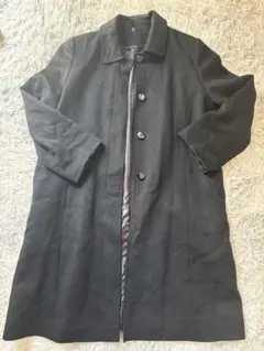 【美品】rinasante 3L 黒 ロングコート