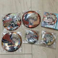 【美品】ヒロアカ　爆豪　缶バッジ　6個セット