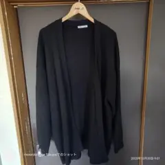ブラック カーディガン