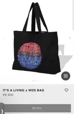 WIND AND SEA IT'S A LIVING トートバッグのサムネイル