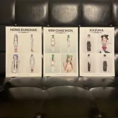 ルセラフィム　EASY POP UP ポストカード　3枚セット