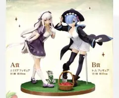 リゼロ　エミリア　レム　一番くじ snow white life ver