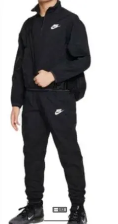 NIKE 130cm セットアップ ブラック 　110 115 120