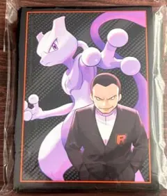 【新品・匿名】海外限定 サカキ & ミュウツー デッキシールド スリーブ 65枚