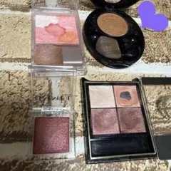 アイシャドウ　フェイスカラー　チーク　4点セット ANNA SUI リンメル　他