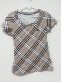 【BURBERRY】チェック柄 半袖 ピチT