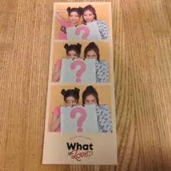 TWICE　what is love?  ミナ　ダヒョン　ステッカー