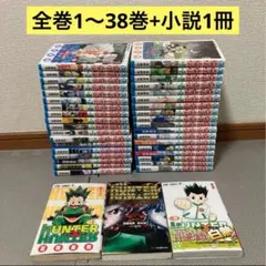 ハンターハンター　HUNTER×HUNTER 1-38 +小説1冊　全巻セット