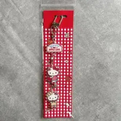 ★韓国★キティ ハローキティ アップルカフェ アクリルキーホルダー 新品未開封