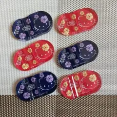 週末sale【未使用】ハローキティ箸置き６個セット 2015年