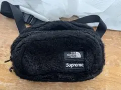 supremexTheNorthFace Faux Fur Waist Bag