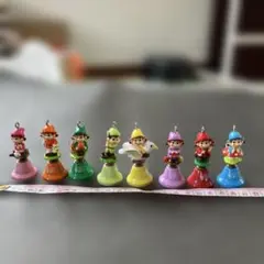 不二家 ペコちゃん ドレミファベル 8個セット ミニハンドベル