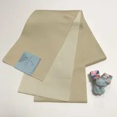 リバーシブル 浴衣帯、袴下帯、入学式、卒業式❣️日本製❣️ベージュ/アイボリー 残2