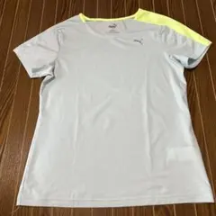 PUMA ライトグレー ショートスリーブ Tシャツ
