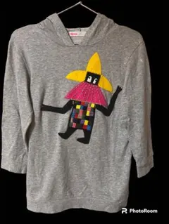 【初期 希少】 Né-net ネネット パーカー グレー 動物 うさぎ M 初期 希少】 Né-net ネネット パーカー グレー 動物 うさぎ M