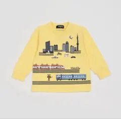 クレードスコープ　電車　ロンT 長袖Tシャツ　120