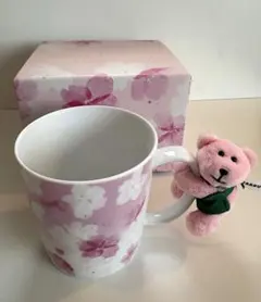 新品未使用スターバックス　日本製　桜マグカップとクマMade in Japan