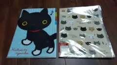☆新品未使用☆　San-X　靴下にゃんこ　クリアファイル　平成レトロ　2014年