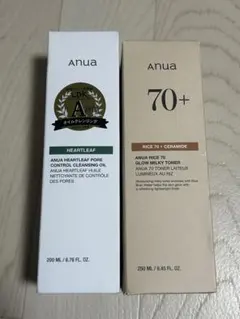 anua ハートリーフクレンジングオイル & ライス70トナーセット