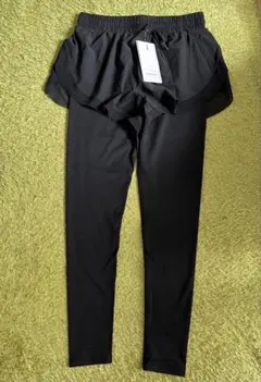 DAY CLOSET❤︎黒 レイヤード ヨガパンツのサムネイル