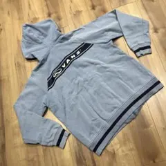 90s VANS 水色 フルジップパーカー 旧ロゴ