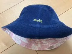 エックスガール　ハット　子供　リバーシブル　キッズ