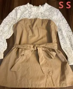 特価　姫ギャル　フェアリーグランジ　森ガール　チュニックトップス（S Sサイズ）