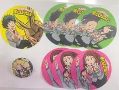 【非売品】僕のヒーローアカデミア　ステッカー7枚、缶バッジセット