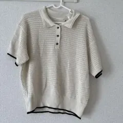 透かし編みセーター(半袖)