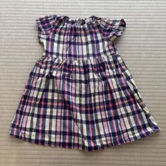 ブランシェス　ワンピース　100 130 半袖　姉妹コーデ　おそろい