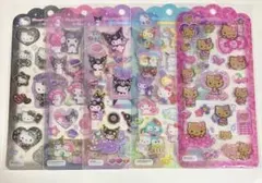 【正規品】ドロップジュエリーシール　日焼けキティ　マイメロ　クロミ　サンリオ5枚