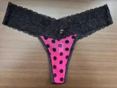 Victoria's Secret PINK ドット柄Tバック Sサイズ その2