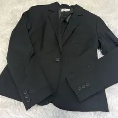 PLST テーラードジャケット 黒 Mサイズ フォーマル 入学式 卒業式 通勤